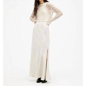 NEW MIOU MUSE lumi maxi dress in ivory